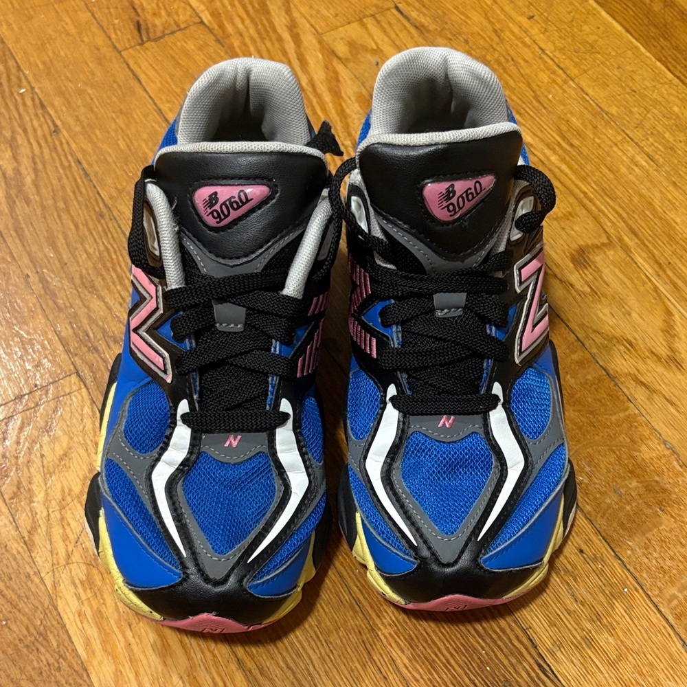 New Balance Kids Sneakers in Blue and Pink